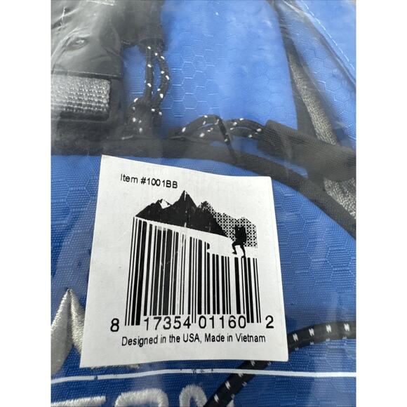 TETON Sports Oasis 1100 Hydration Backpack 2L Bladder Blue Raincover 18.5"x10"x7 - Picture 2 of 5